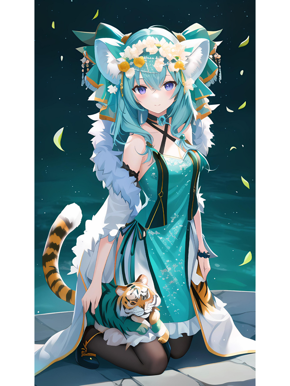 二次元分享|小老虎拟人