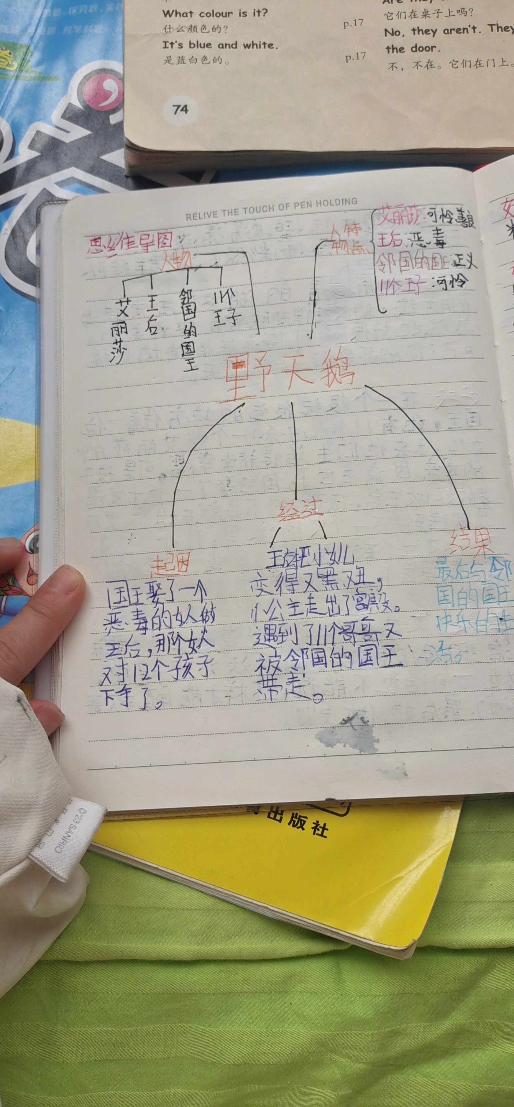 野天鹅,思维导图