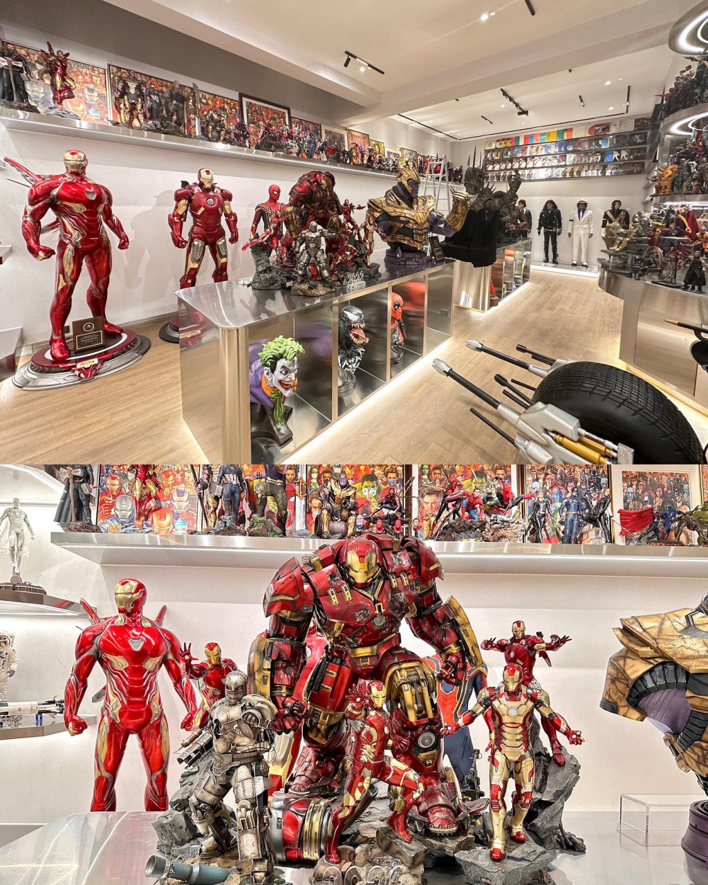 新家玩具收藏间完成73 10月份交房折腾了近三个月完工 	 自己全程