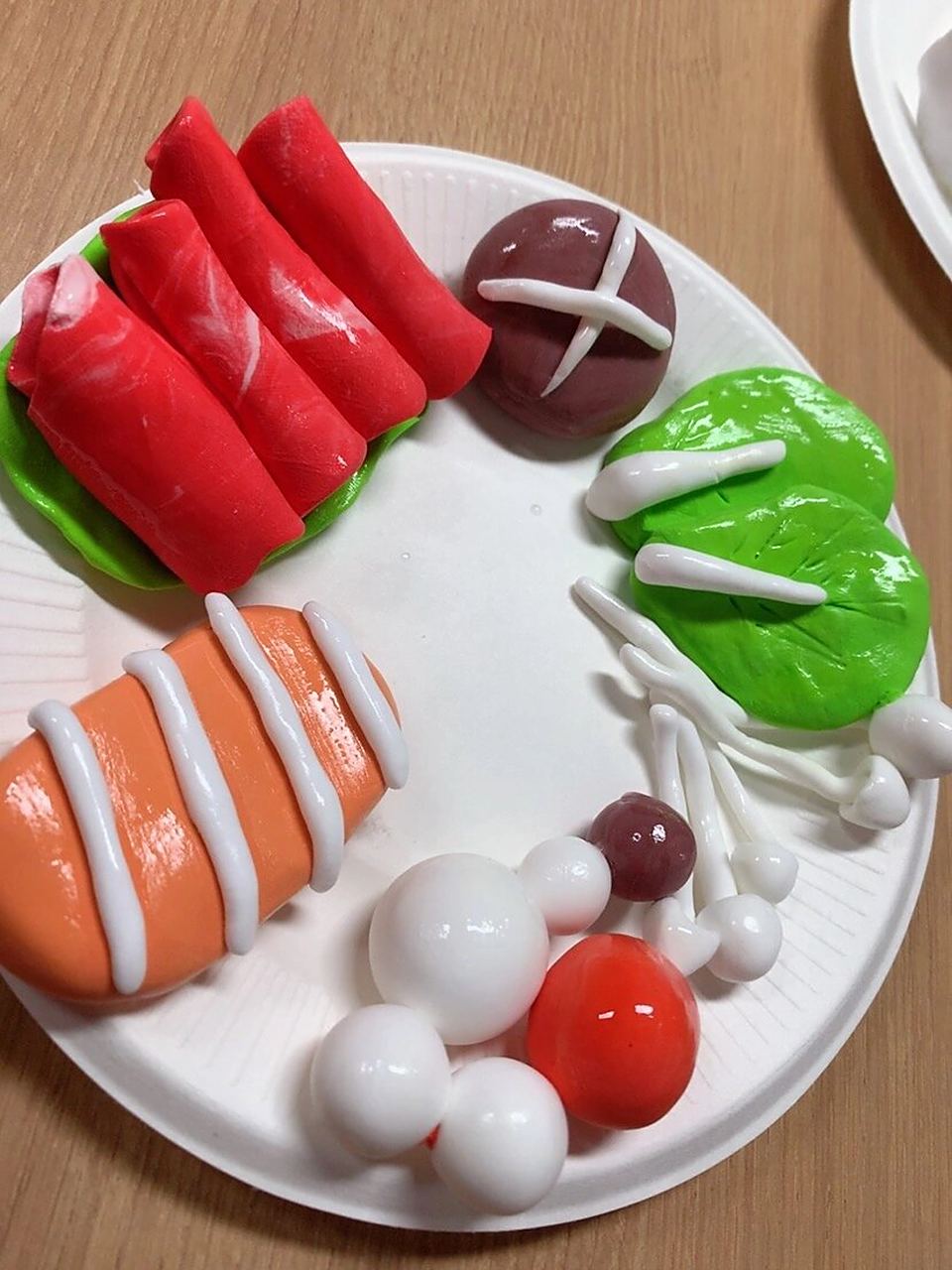 新年美食—黏土作品 做着做着就想吃了