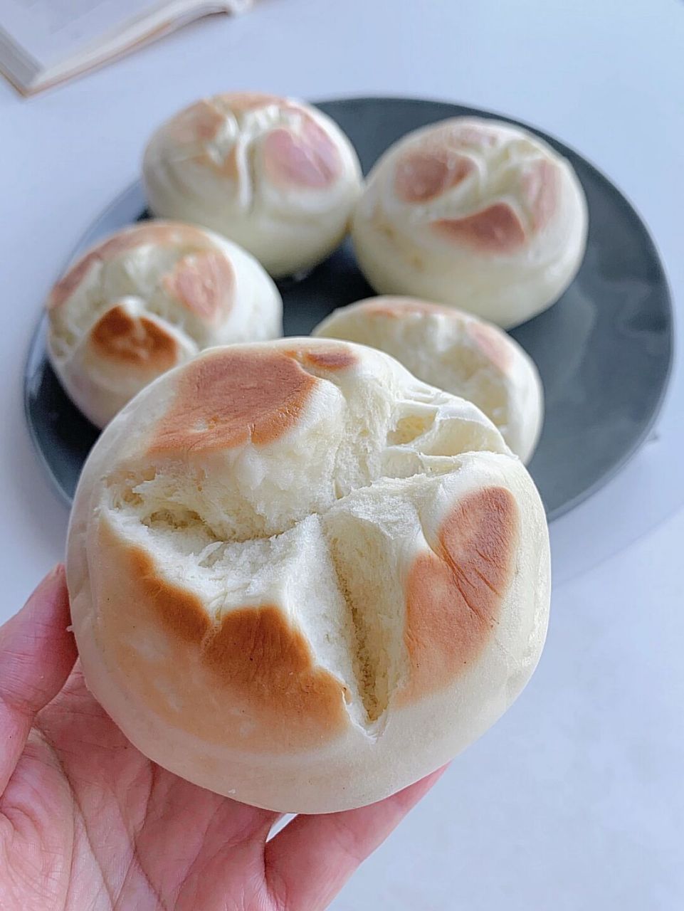 [流泪]听说家人们都在找这个蛋奶开花大馒头… 正好家里那几个吃包子