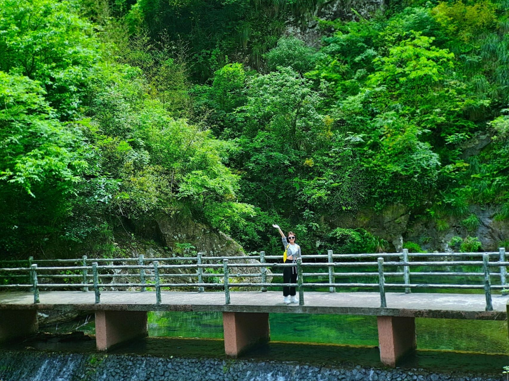 宁波五龙潭-户外休闲徒步玩水避暑胜地 09导航:五龙潭风景区,里面有