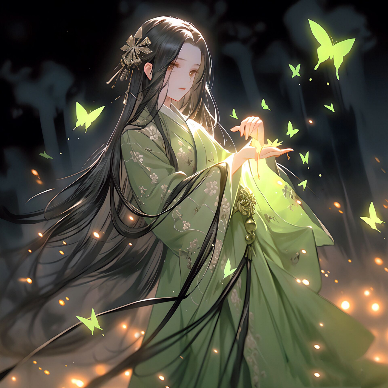 ▏古风女生头像 蝶恋花易碎,情深深惹泪. 花恋阳百媚,娇艳艳生蕊.