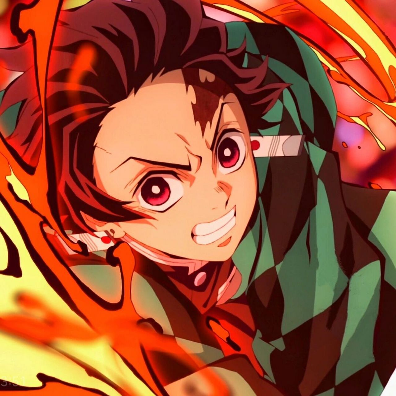 炭治郎头像|那些燃爆的瞬间       炭炭战斗力爆表 动漫头像|自截/自