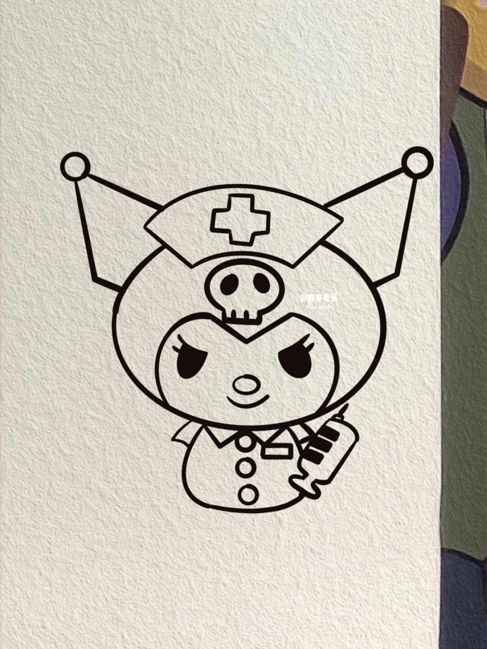 #简笔画# #库洛米#