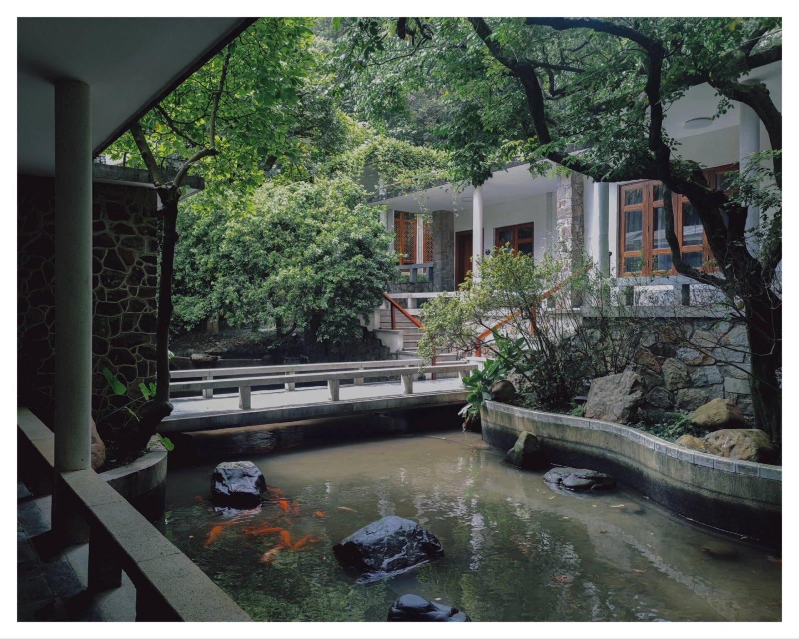 观想 | 白云山庄旅舍,广州,1965 山庄旅舍,白云山现代庭园建筑的代表