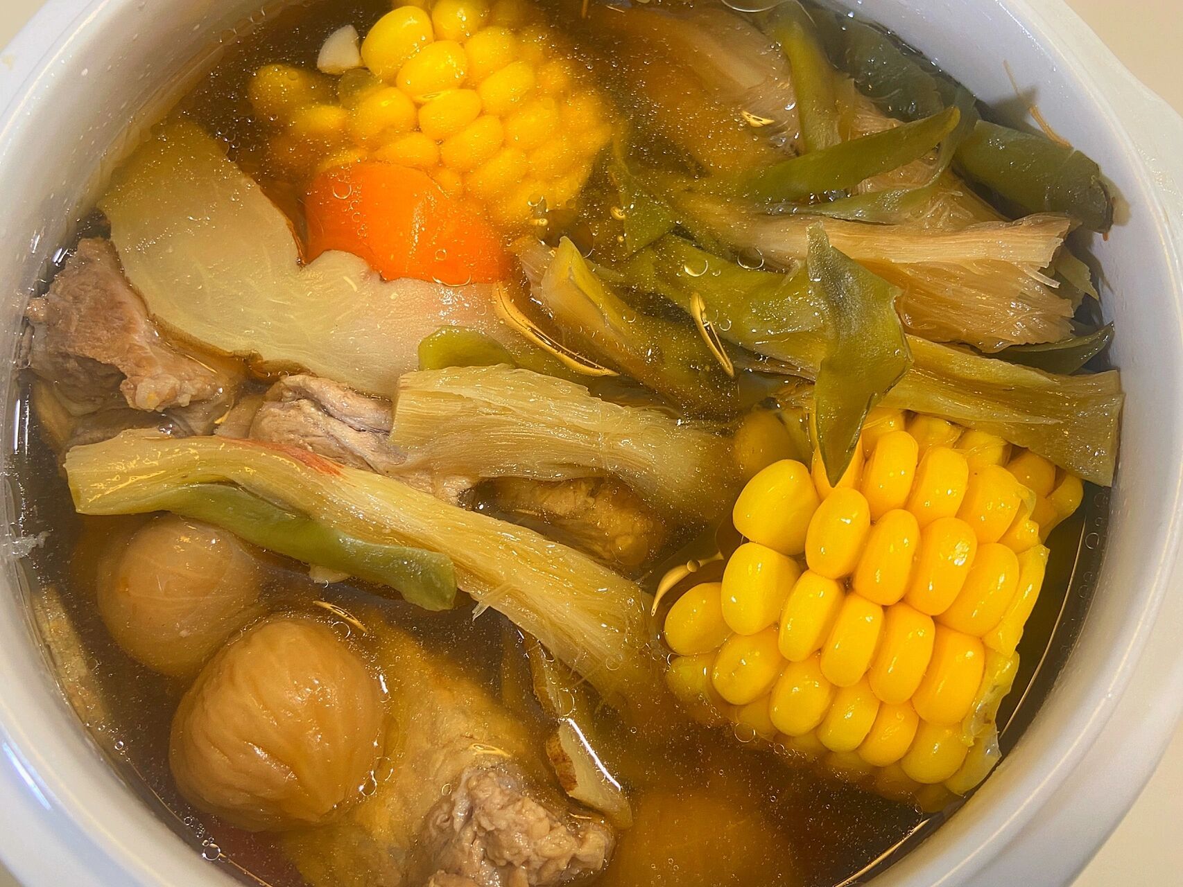 9215霸王花猪骨汤|秋天喝清心润肺 滋阴养颜99 太好喝了,再发