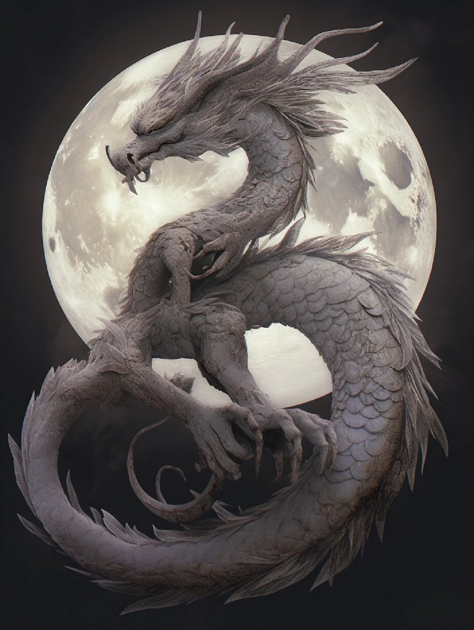 霸气的中国神龙