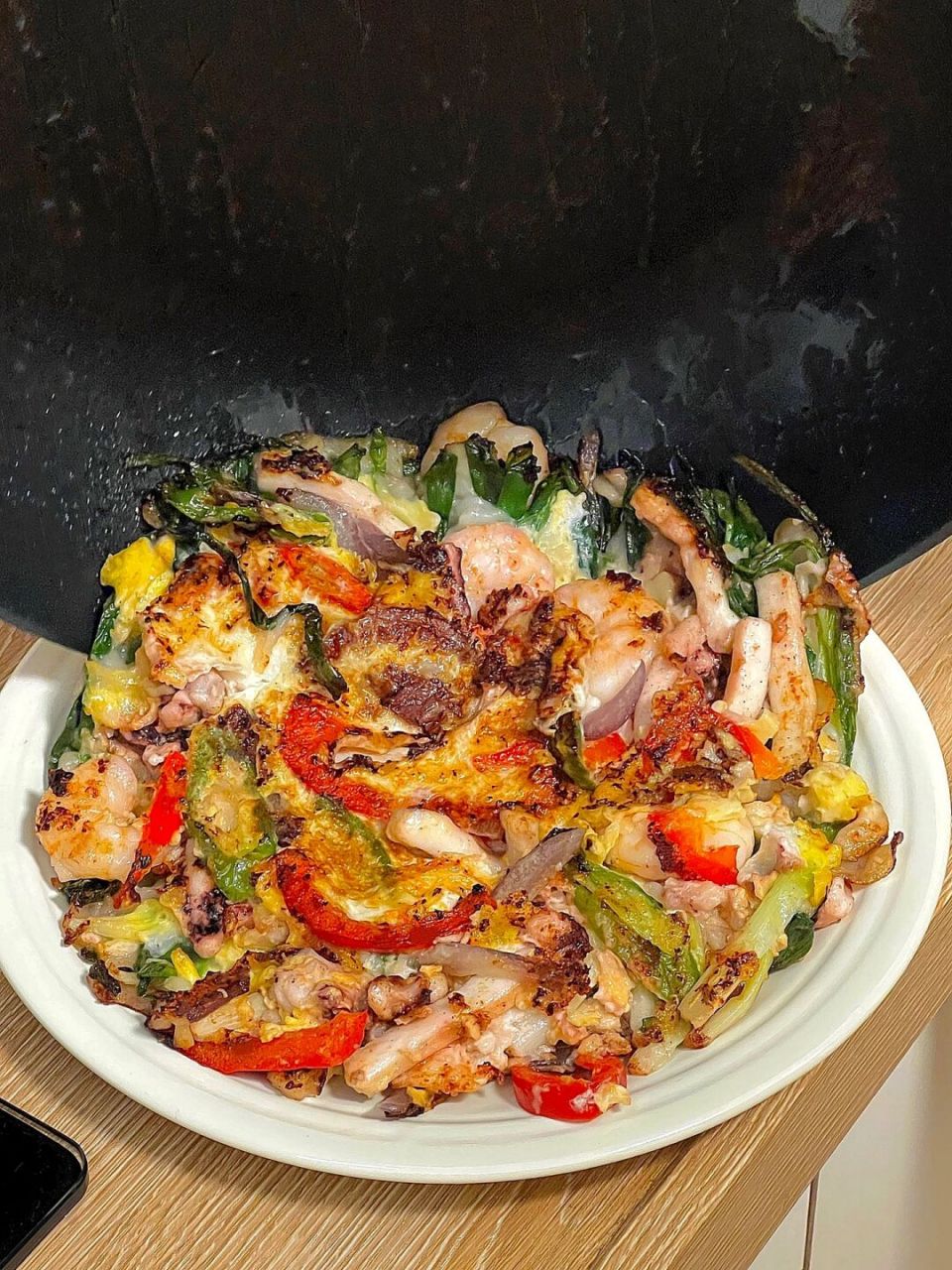 这几天老刷到这个海鲜葱饼 难道被大数据知道了我买了一大包"每日