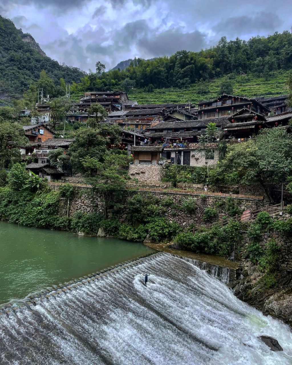 温州|楠溪江 岭上人家 生在包"游"区的人 真的蛮幸福的 周围好山好水
