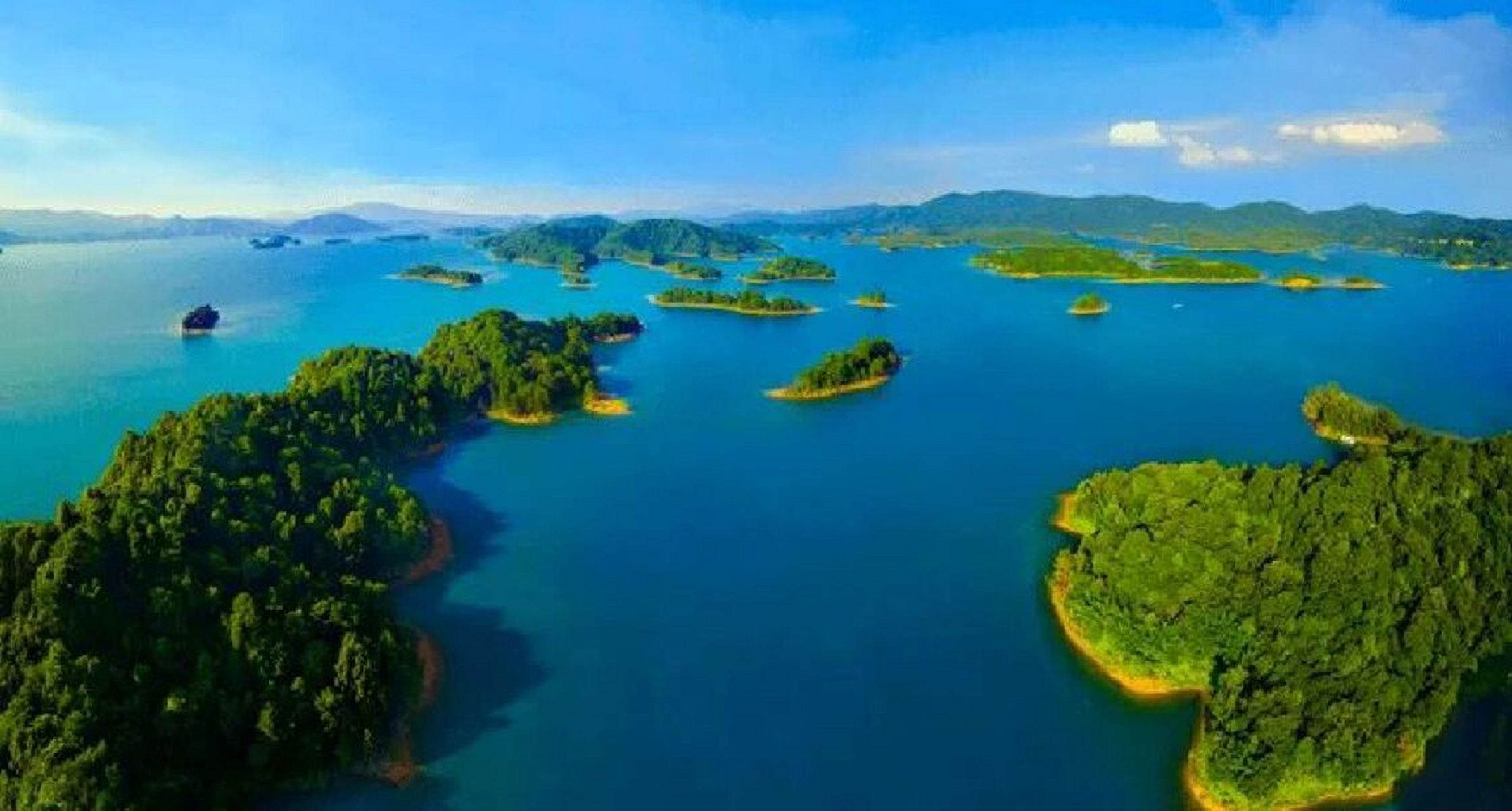 心动目的地 万绿湖 万绿湖风景区是国家aaaa级景区,国家森林公园因