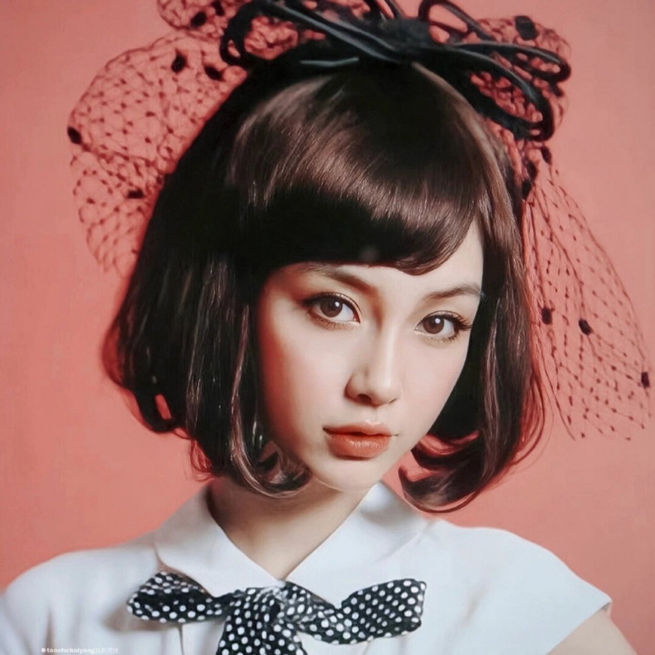 angelababy超稀有头像!