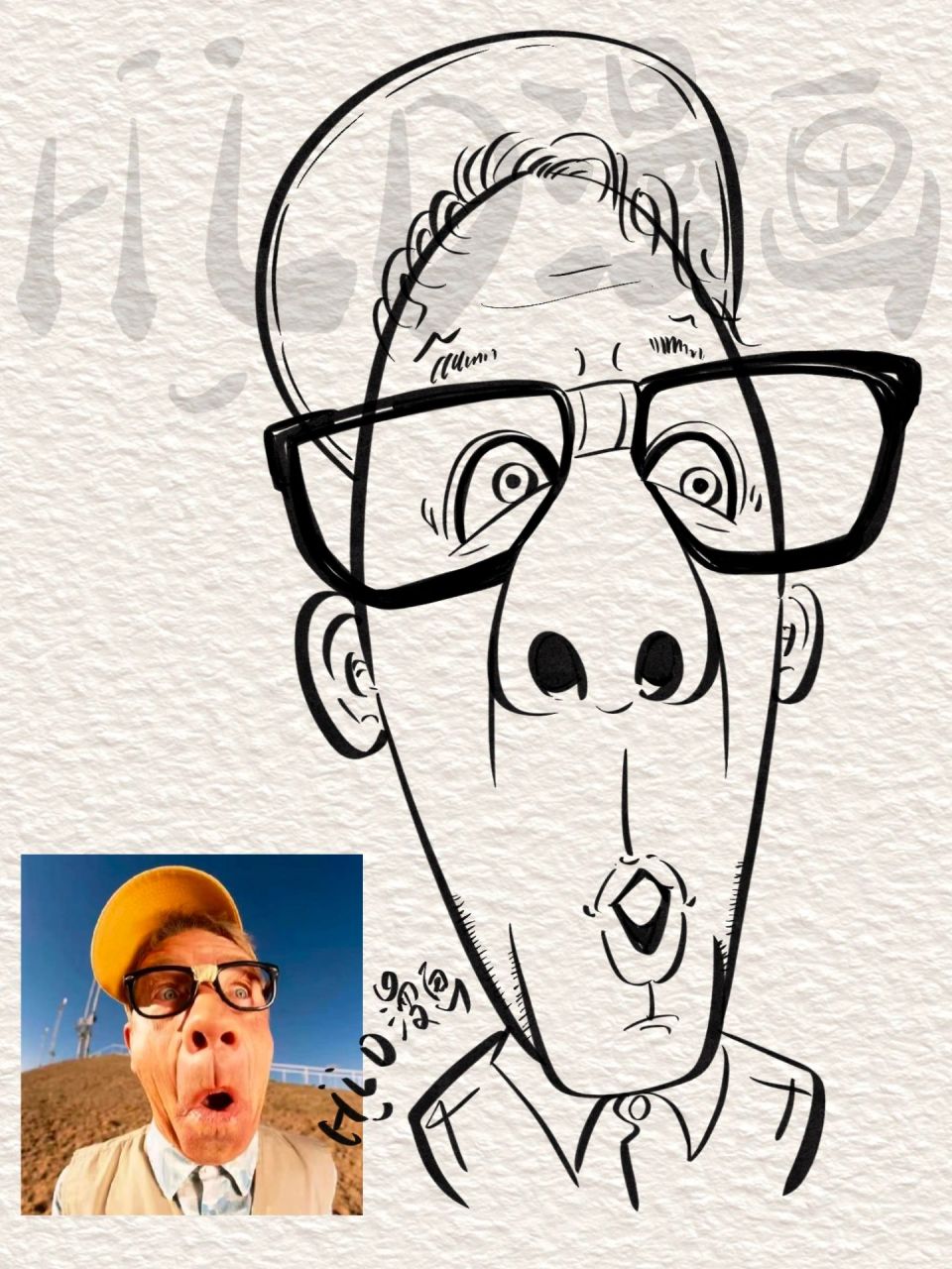 手绘真人表情包秒变夸张爆笑漫画头像集锦 -画好肖像漫画的关键是抓住