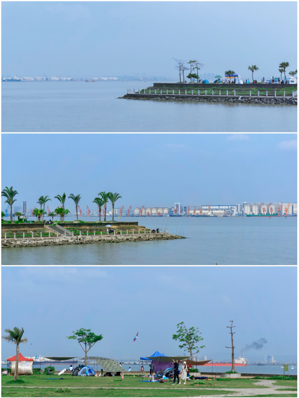 广州拍照·海鸥岛看海 📍地理地址:番禺区合心村  🕰️时间: 全