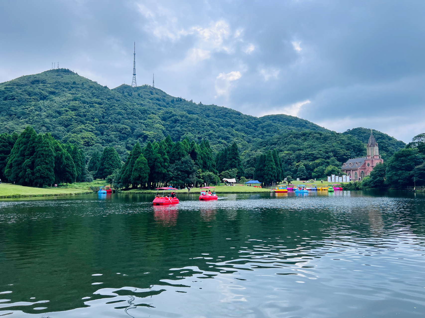云说壮美香都玉林大容山国家森林公园位于广西玉林市北流市区北部