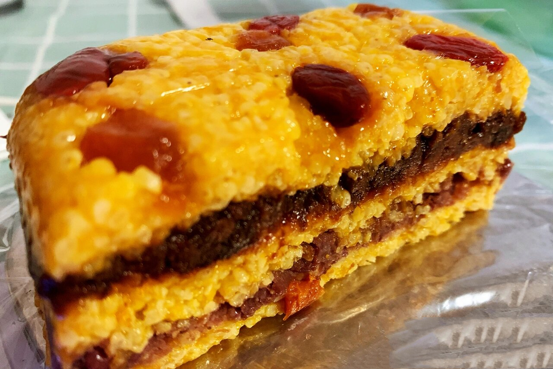 养生大黄米切糕 7815从小到现在都偏爱一口糯叽叽的切糕,当然不是