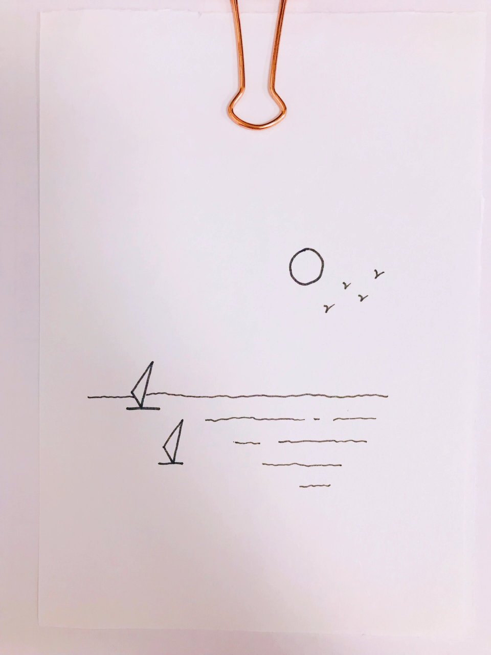 简笔画 | 大海 大海简笔画