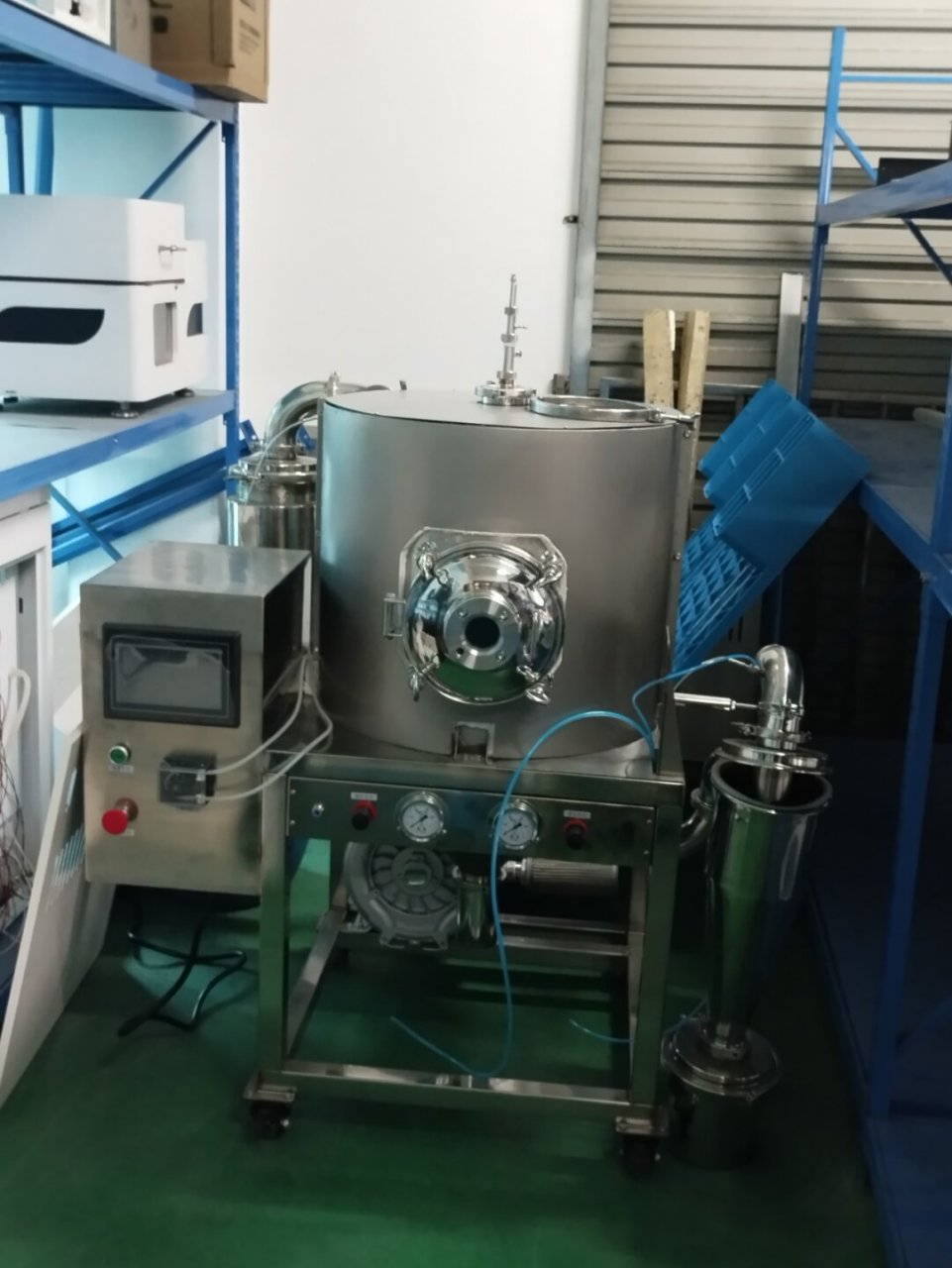 喷雾干燥机02进口品质;处理量2l/h,瞬间干燥产品,粒径可调节,智能