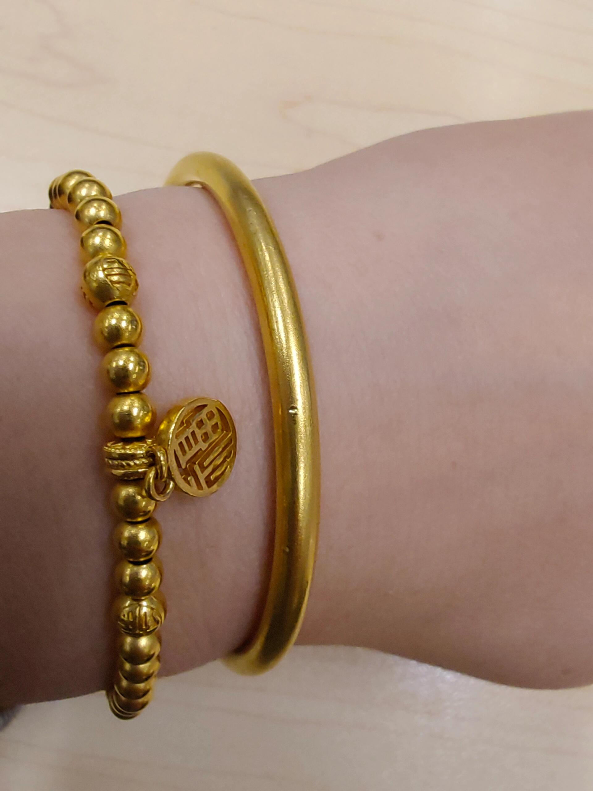 金镯子千万不要这样叠戴!都是坑!