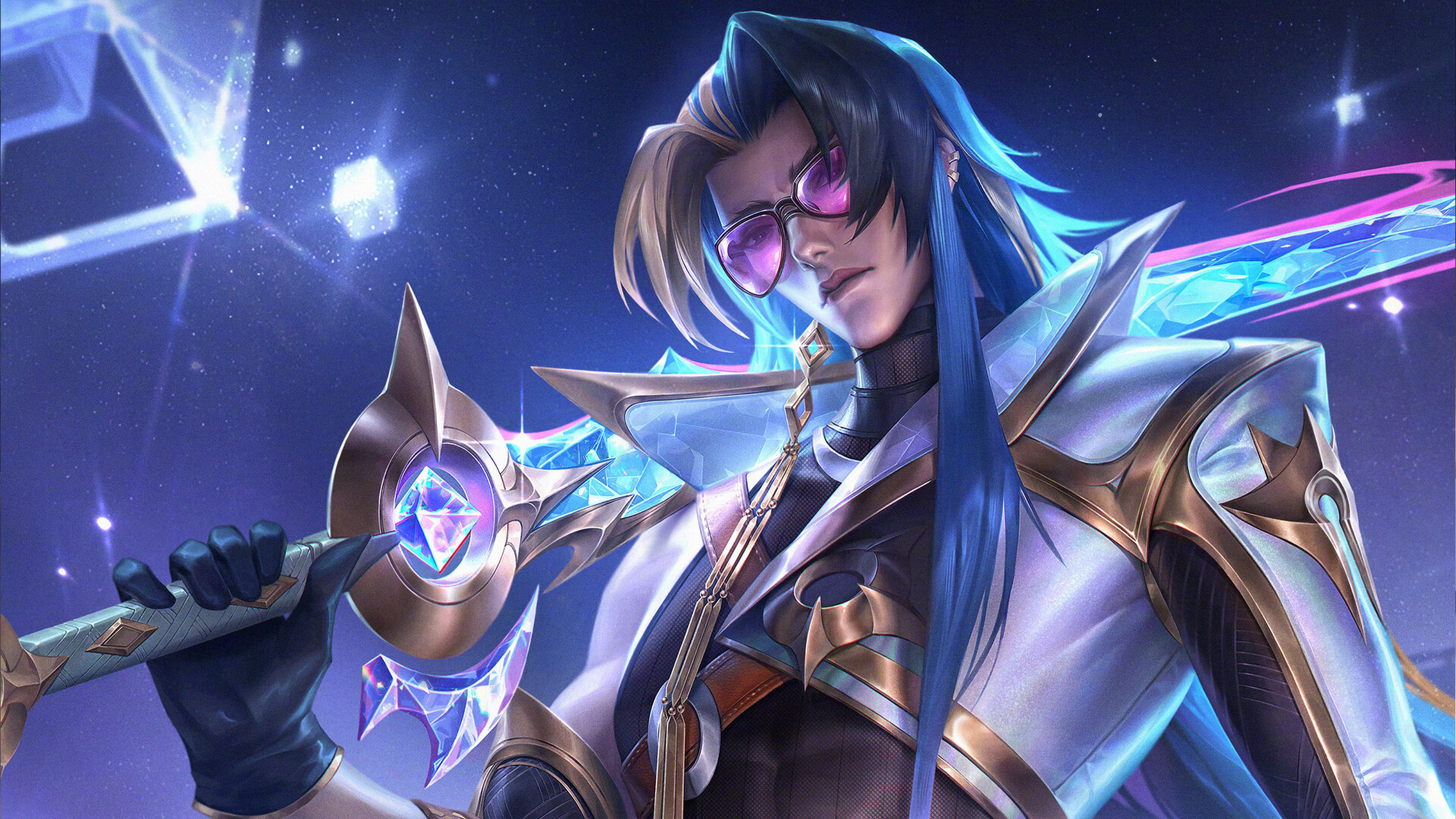 英雄联盟心之钢皮肤#【至臻 心之钢 永恩】由pandart工作室完成的