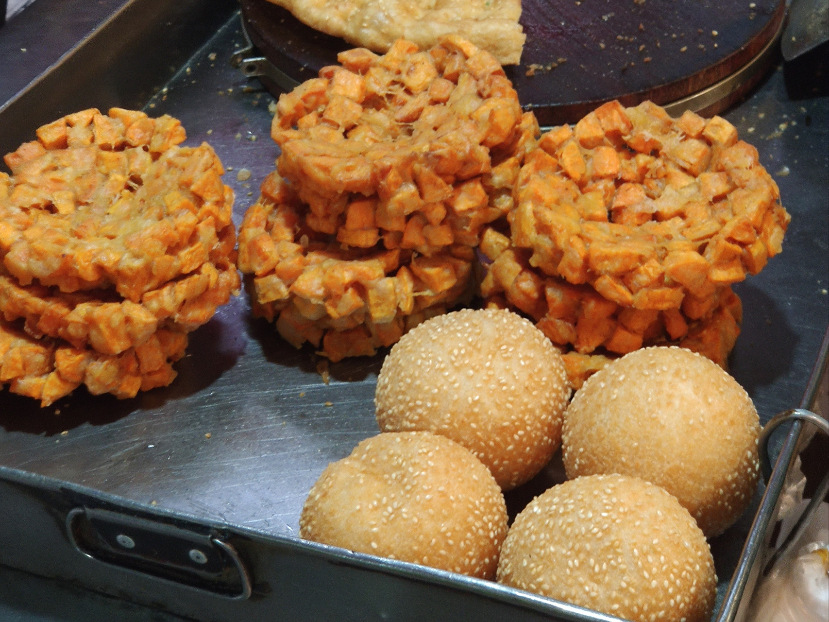 武汉的苕面窝真的很好吃,谁懂啊,家人们![馋嘴]