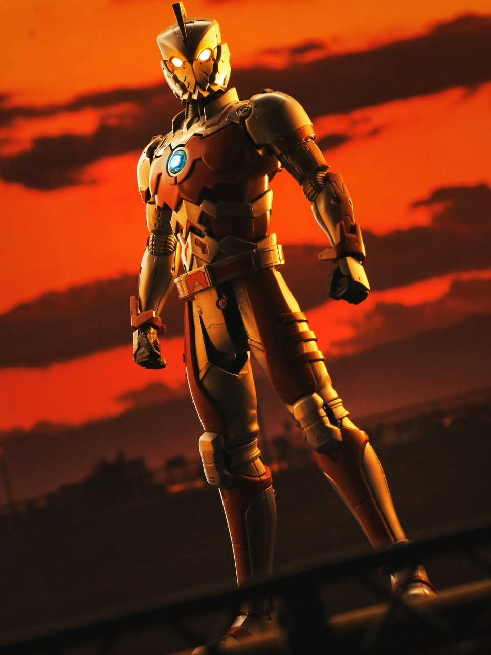 机动奥特曼 艾斯装甲 随拍 #奥特曼