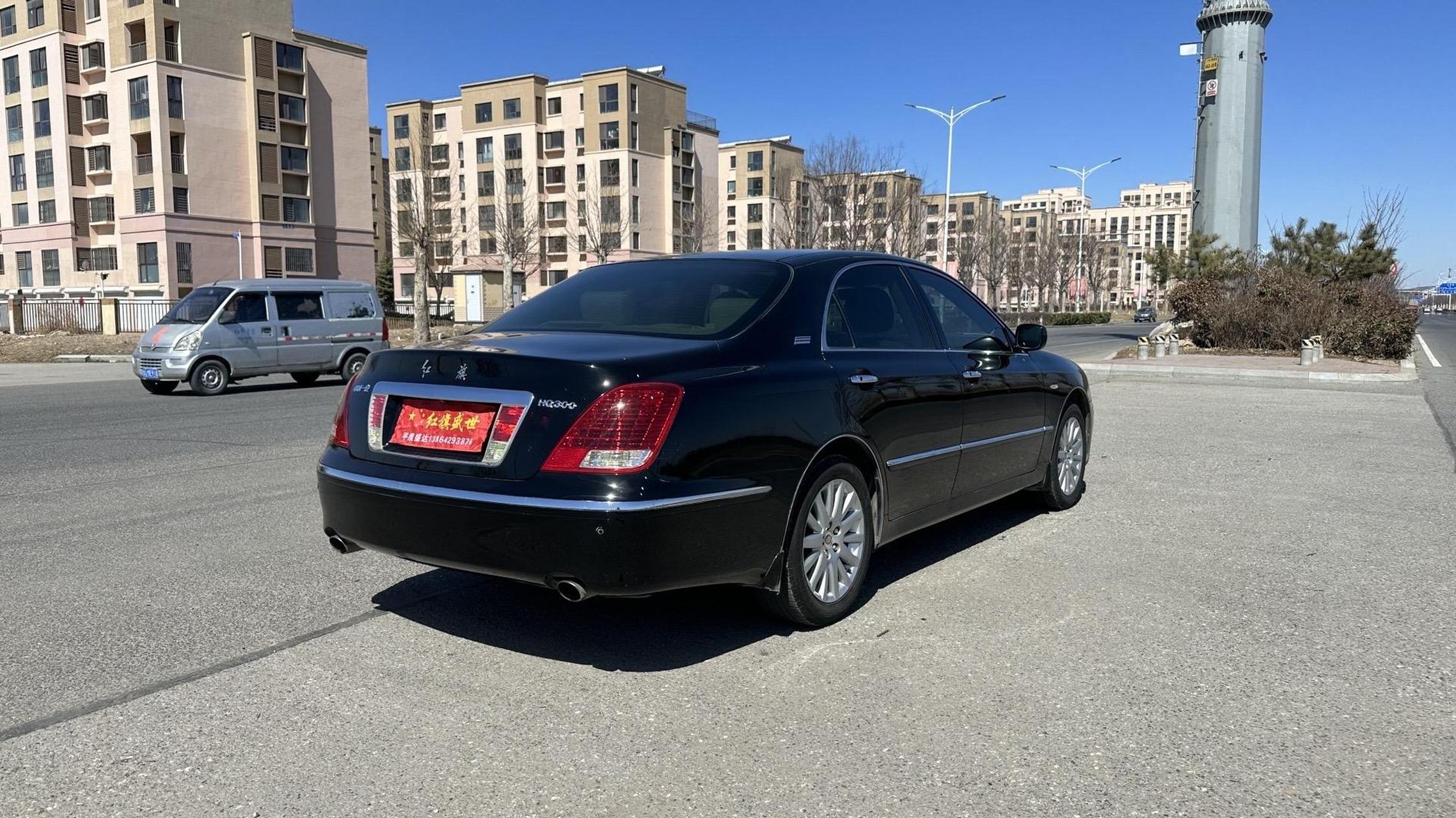 河北牌红旗盛世hq300,全车原版一件补漆,12万公里.