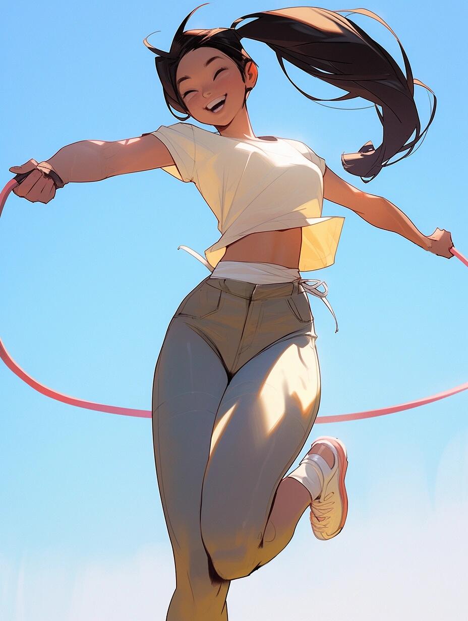 送给跳绳女孩的头像