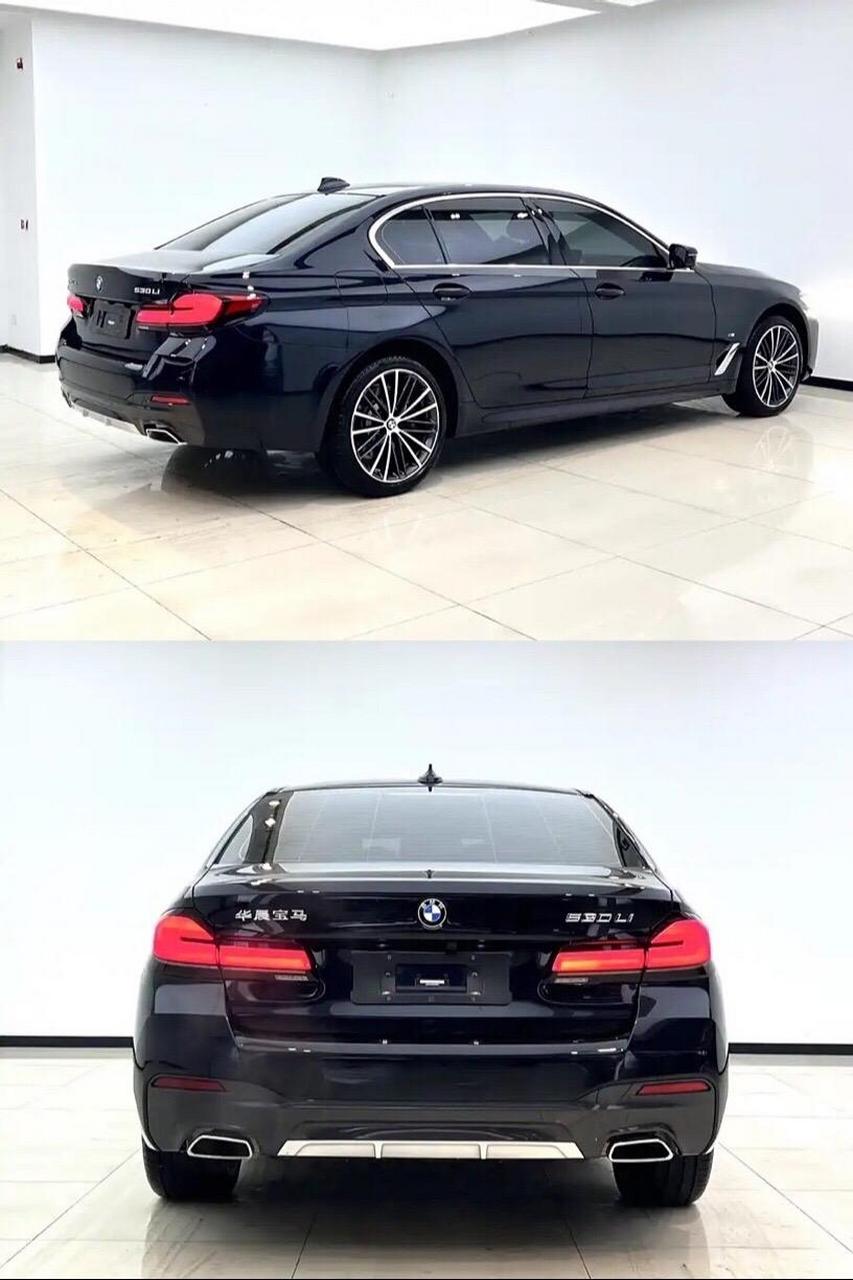 宝马5系 2022款 530li 领先型 m运动套装 上牌时间2023年01月 表显