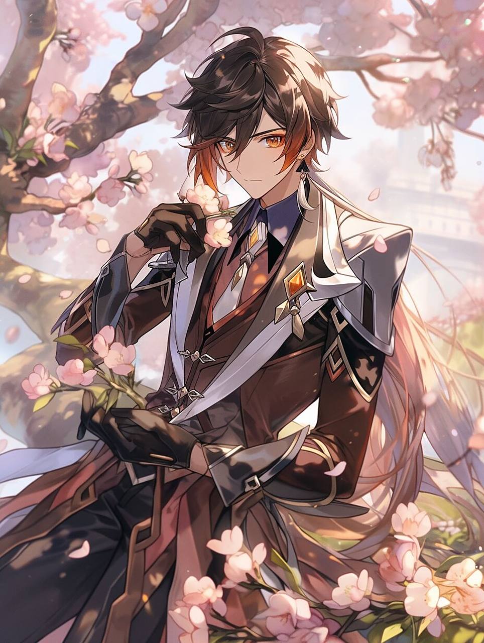 【原神人物】钟离 | 精品美图 本名来源于为所罗门七十二柱魔神第二十