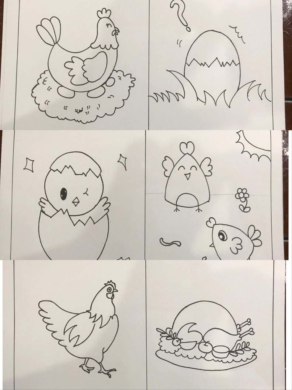 "小鸡成长记🐤" 小宝贝要开学啦～马不停蹄赶工中