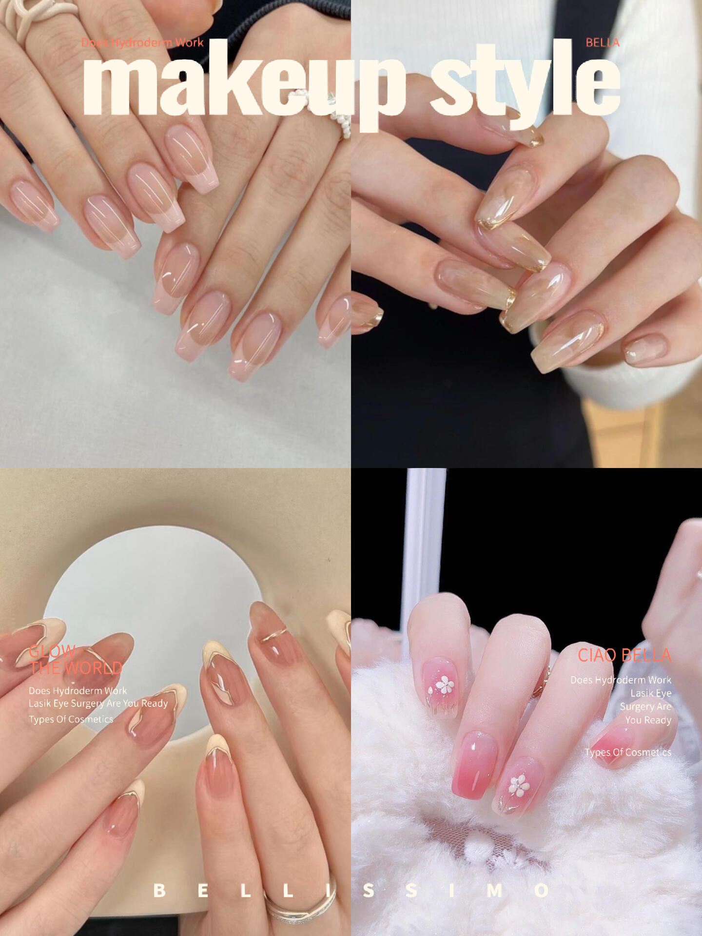 适合黄黑皮的显白美甲97来喽