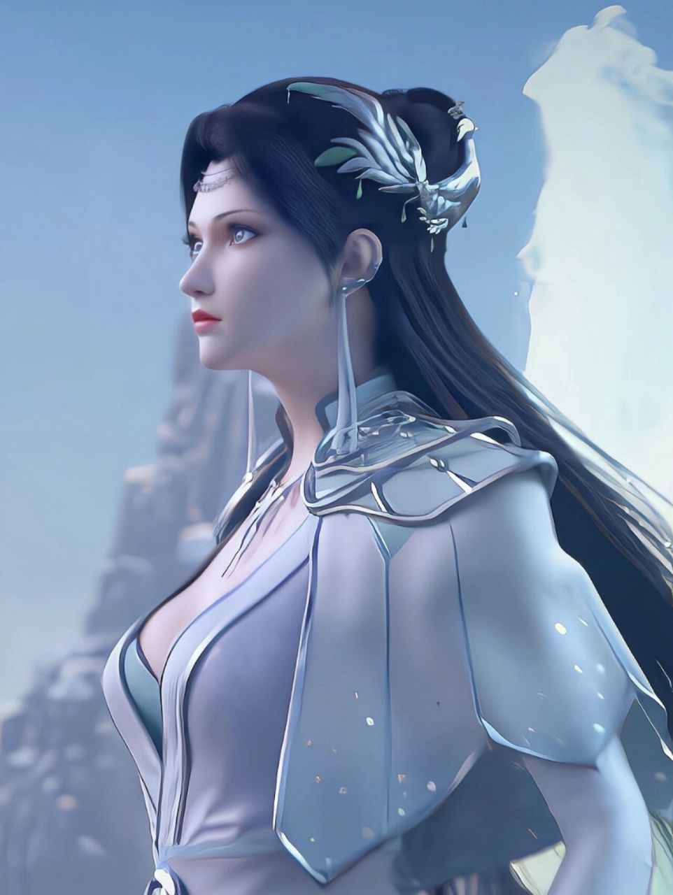 动漫女神高清壁纸|个个美如画 图中人物为斗破苍穹女性角色!