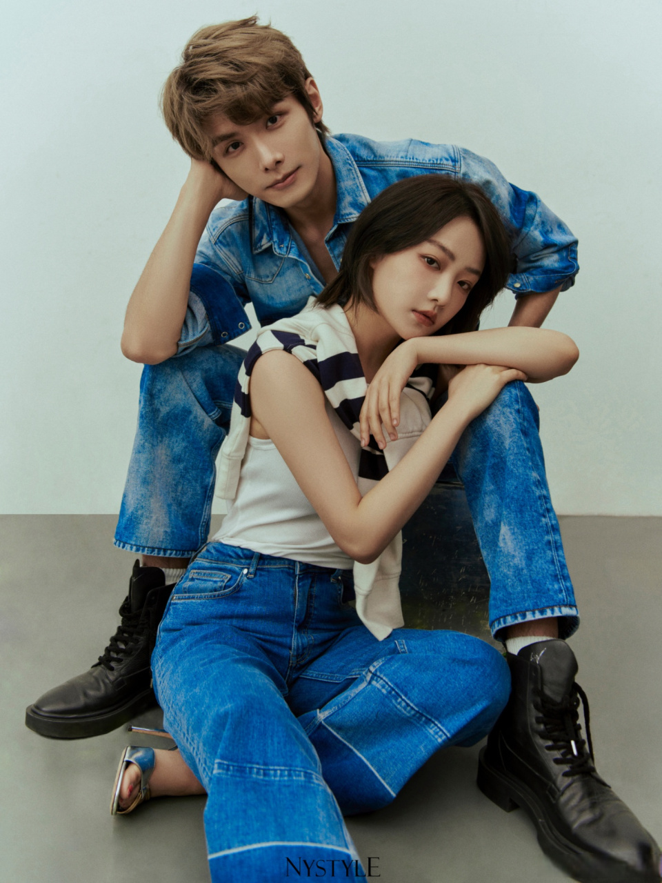 清爽治愈,浓烈馥郁,欢娱影视演员@吴佳怡six  @赵弈钦 《nystyle》520