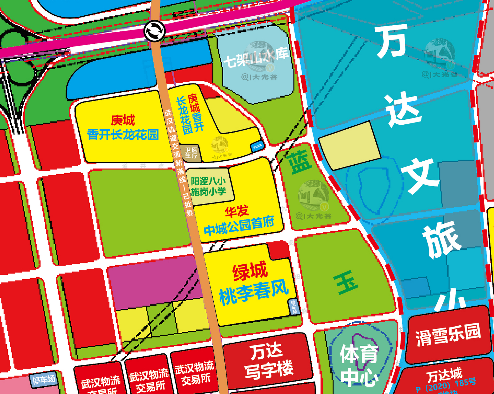 6月30日,武汉市新洲区自然资源和规划局拟批准武汉阳逻经济开发区管理