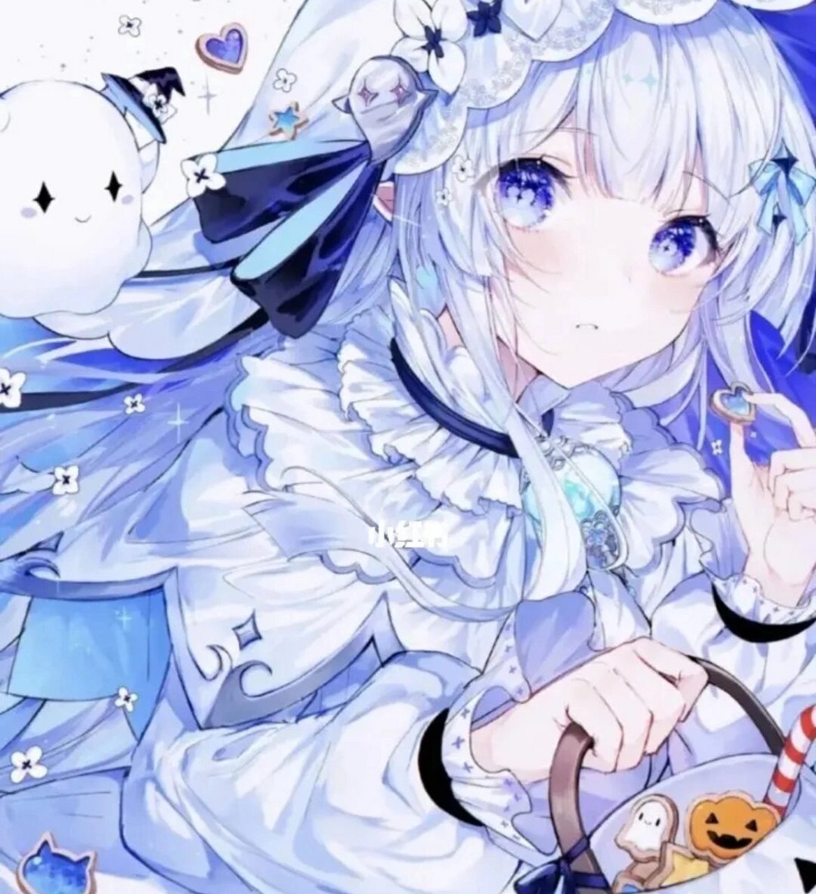 动漫二次元蓝色系