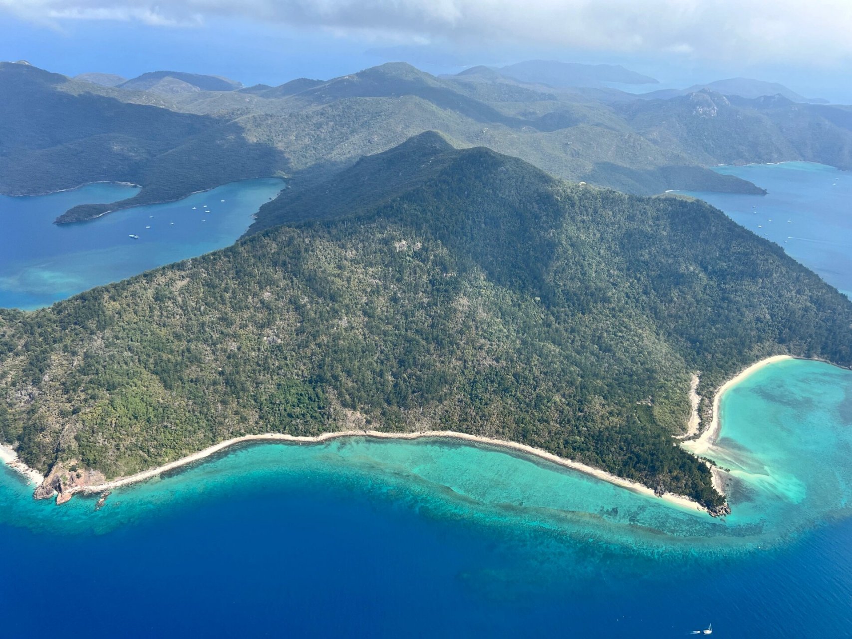 9696澳大利亚圣灵群岛看大堡礁跳伞记 大堡礁真的绝美!