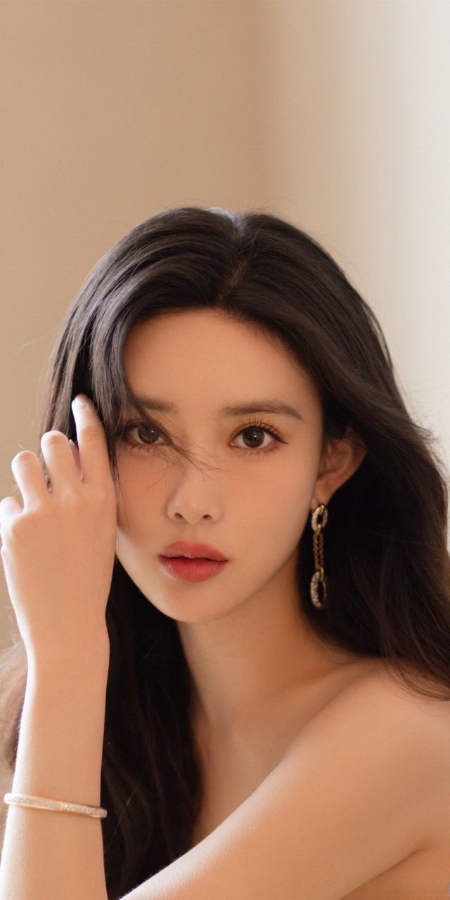 孟子义米色纱裙壁纸精选