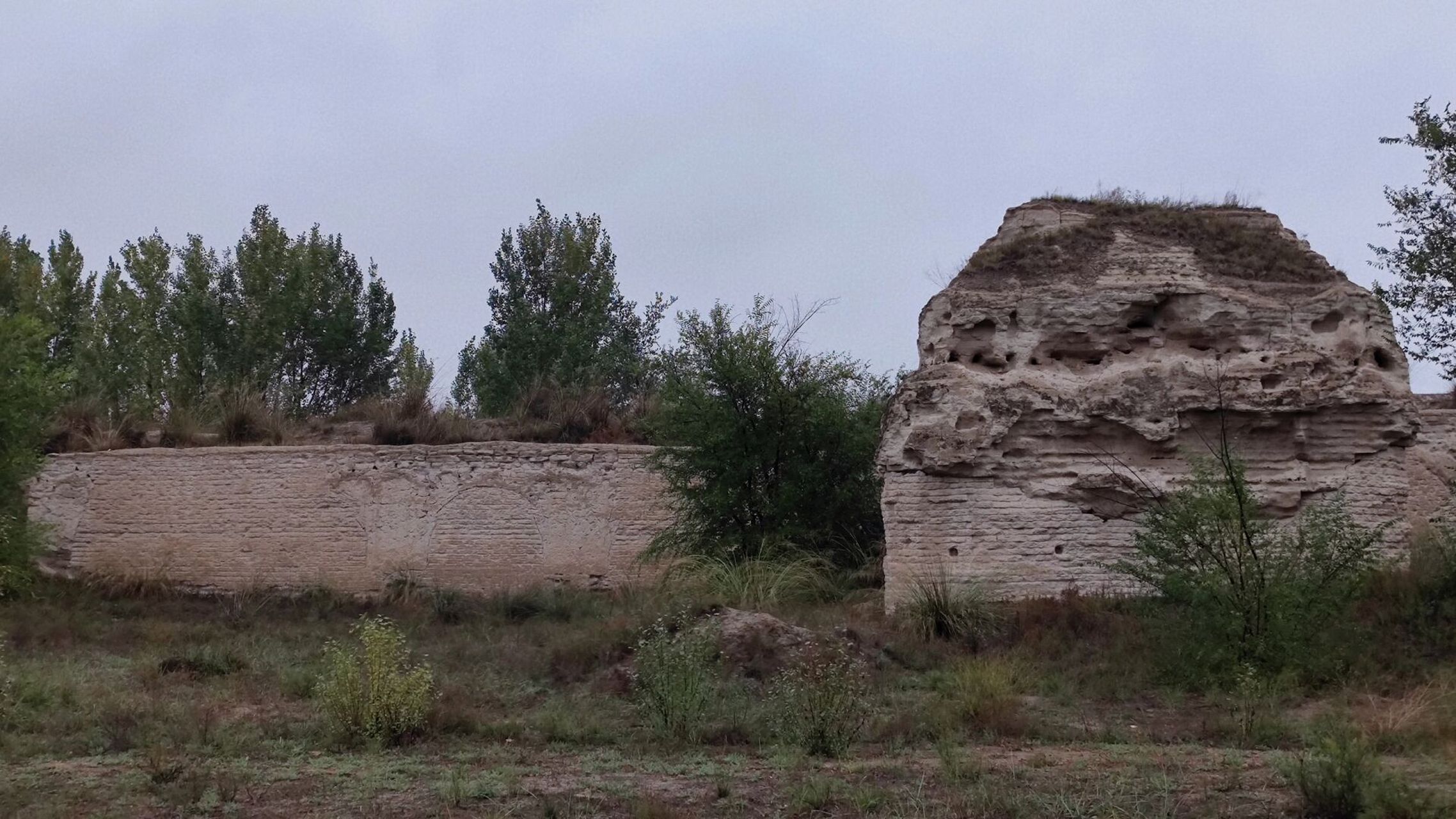 统万城 | 无定河边的匈奴之城 五胡十六国时期的大夏国都城,赫连勃勃