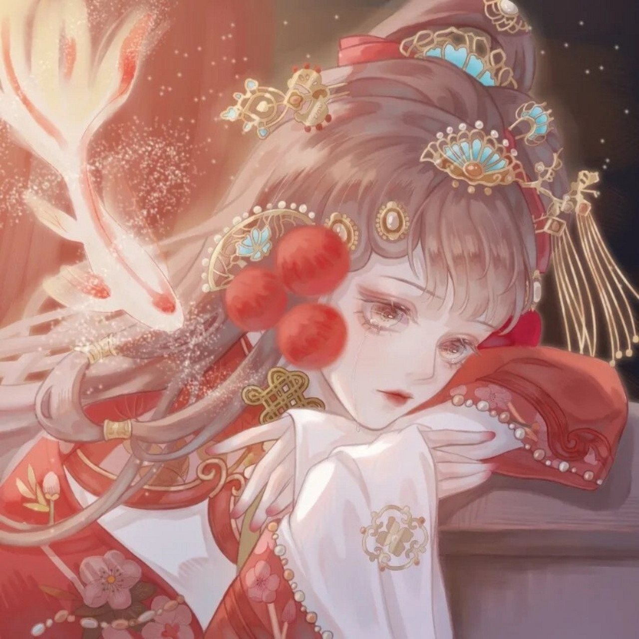 动漫古风女头推荐|今我来思,雨雪霏霏 昔我往矣,杨柳依依.