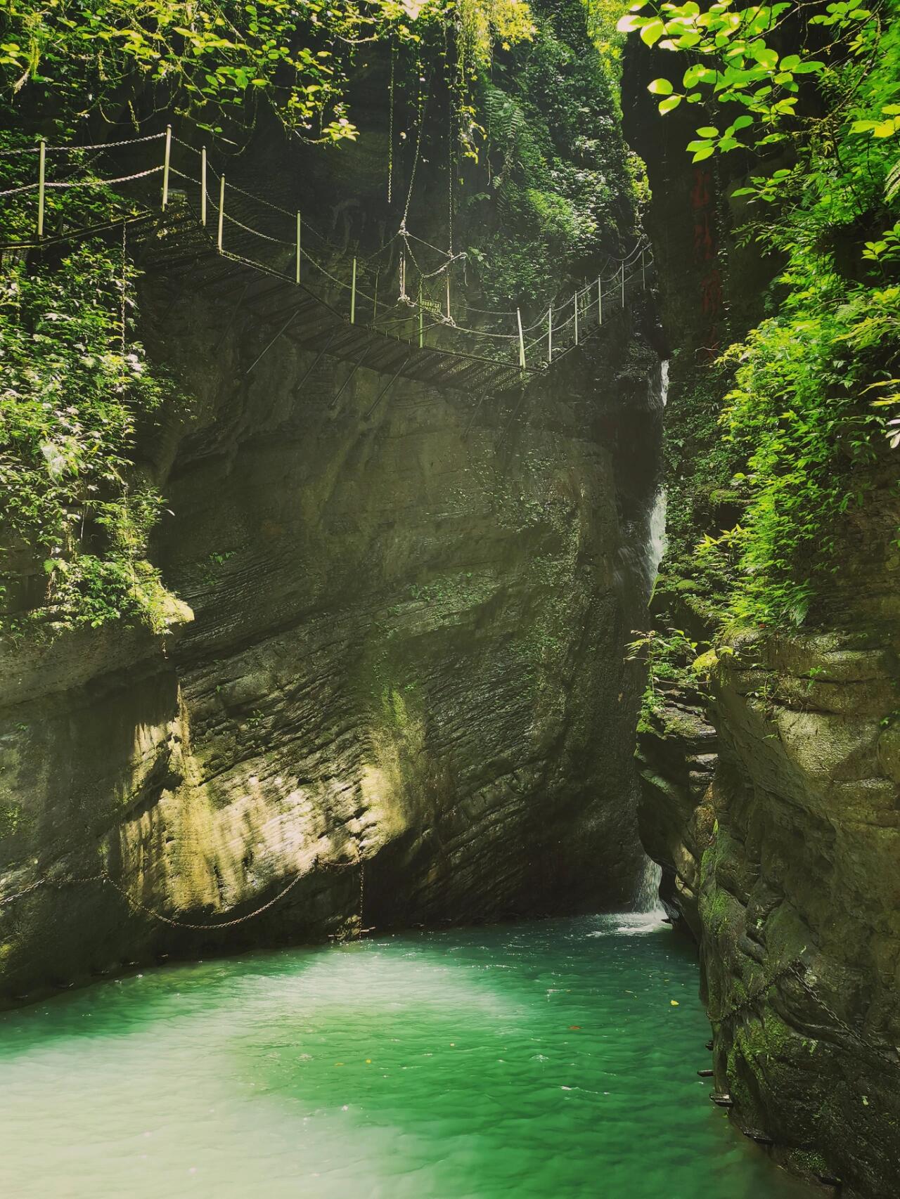 古丈湘西坐龙峡风景区图片