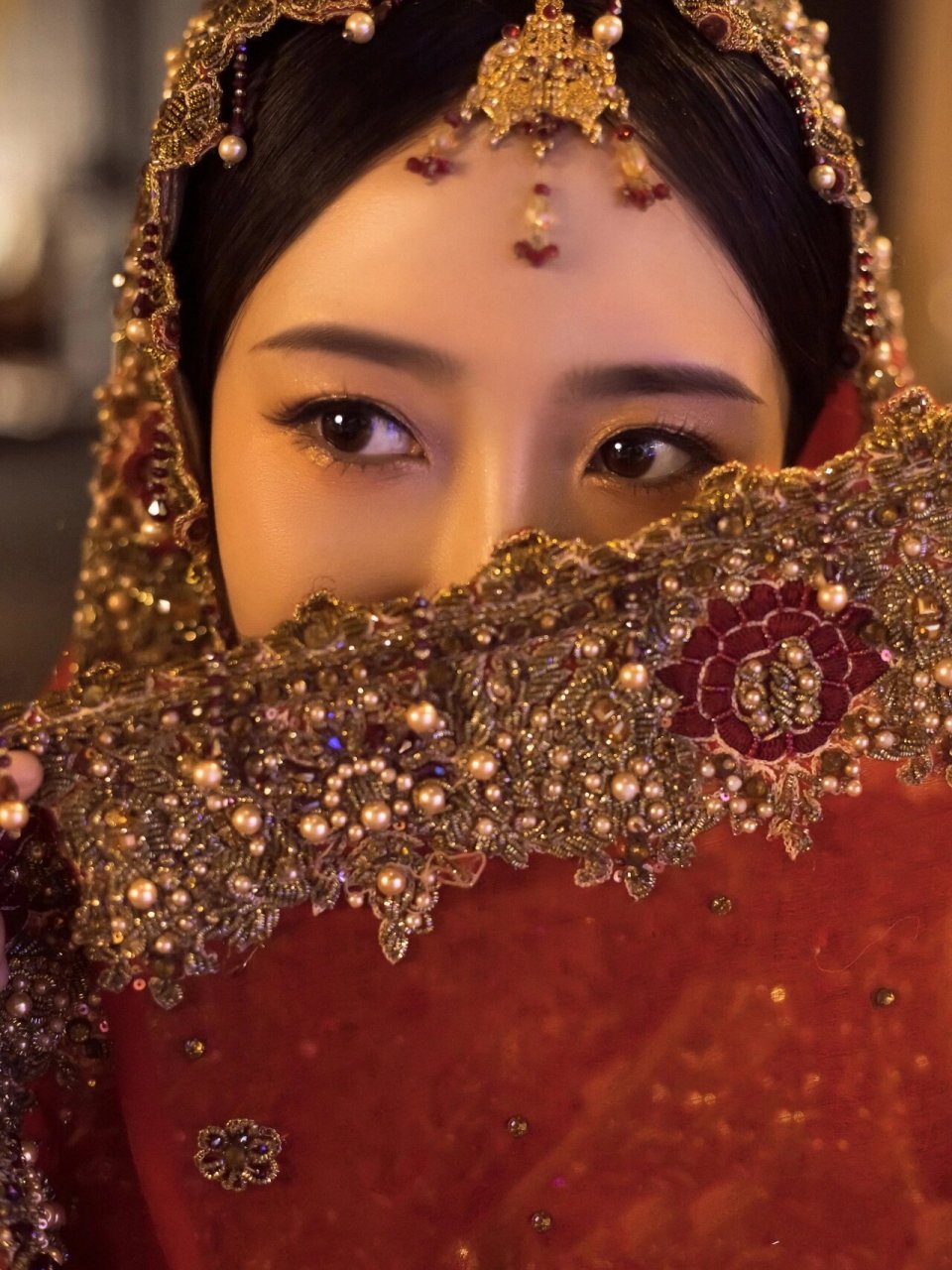 美丽的回族姑娘,信仰永存的穆斯林之梦❗ 最近真的太多回族🉐新娘