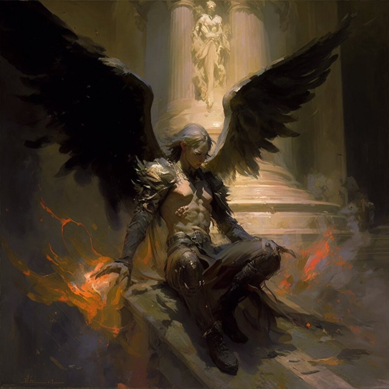 八大堕落天使 以"阿撒兹勒"为首领的八大堕落天使 1,阿撒兹勒(azrael)