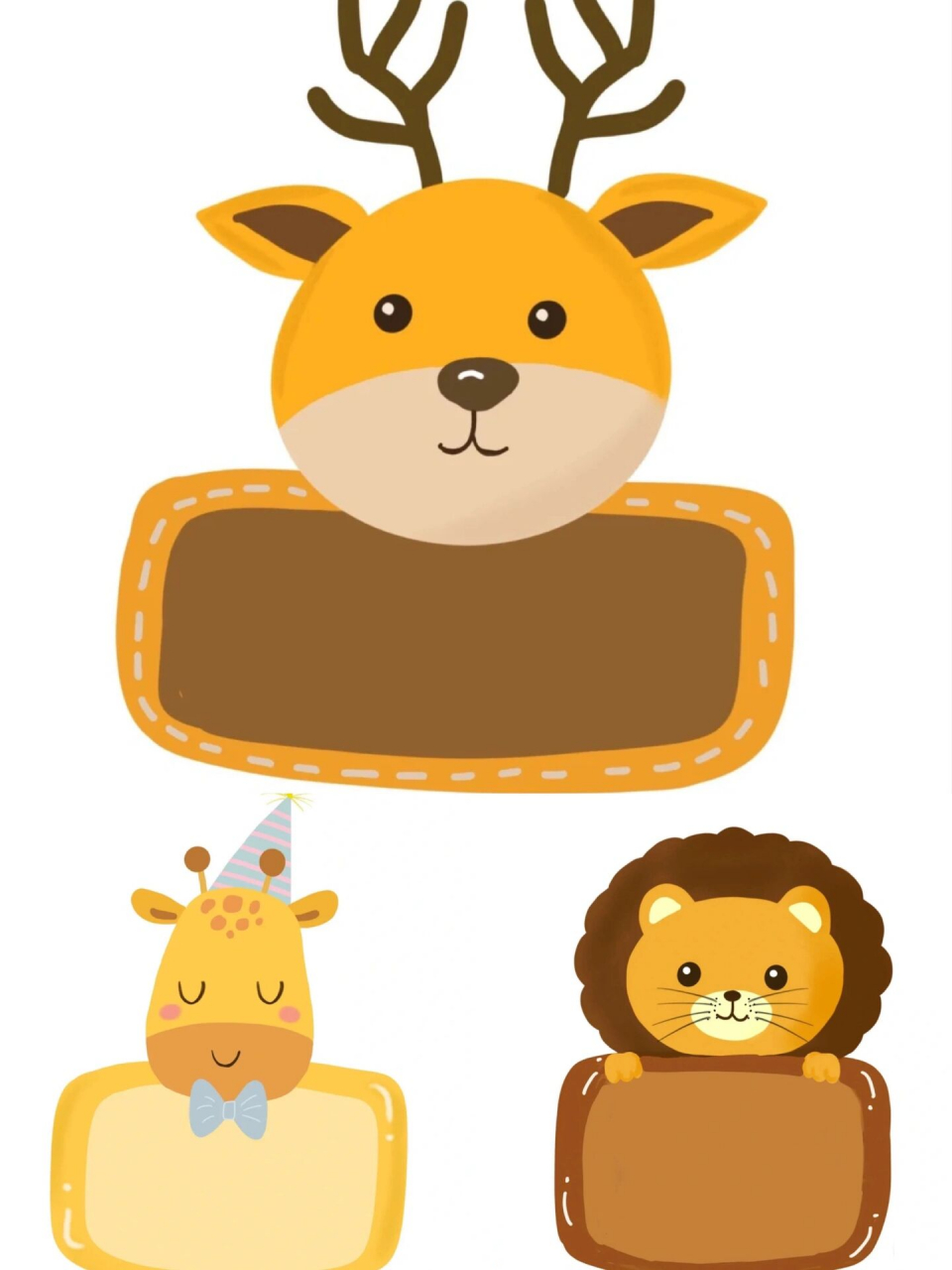 卡通名字贴 【可可爱爱】 今天给大家分享卡通名字标签9515