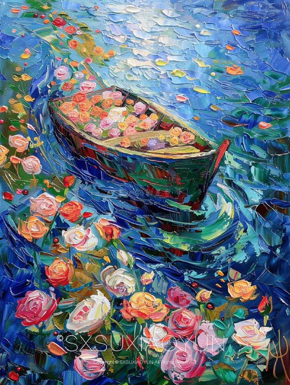 艺术油画 油画,这种充满魅力的艺术形式,以其独特的质感和深邃的内涵