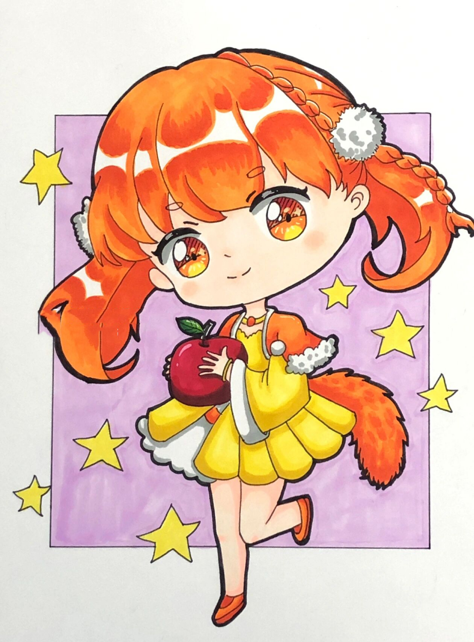 q版动漫绘画|人气总和 总结发布一下最近的成果.