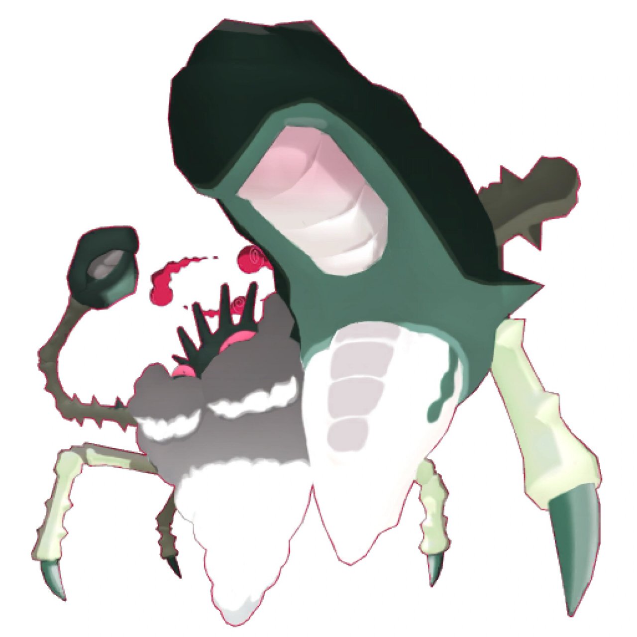 宝可梦图鉴0099:巨钳蟹(超极巨化) 0099:巨钳蟹(超极巨化) 属性:水