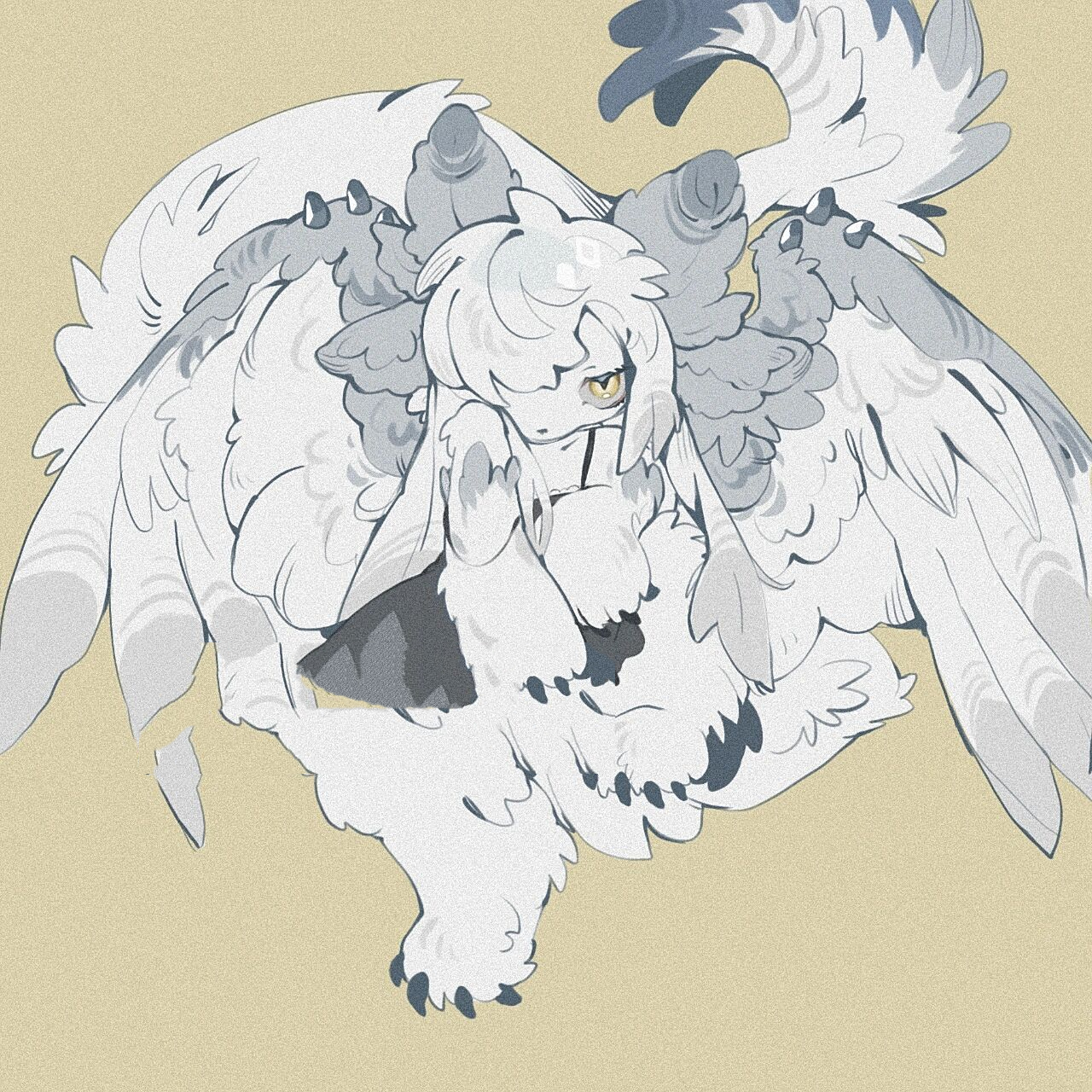 兽设约稿 预算保密 模板74 兽人风优先 板/指绘优先 很挑画风 不喜