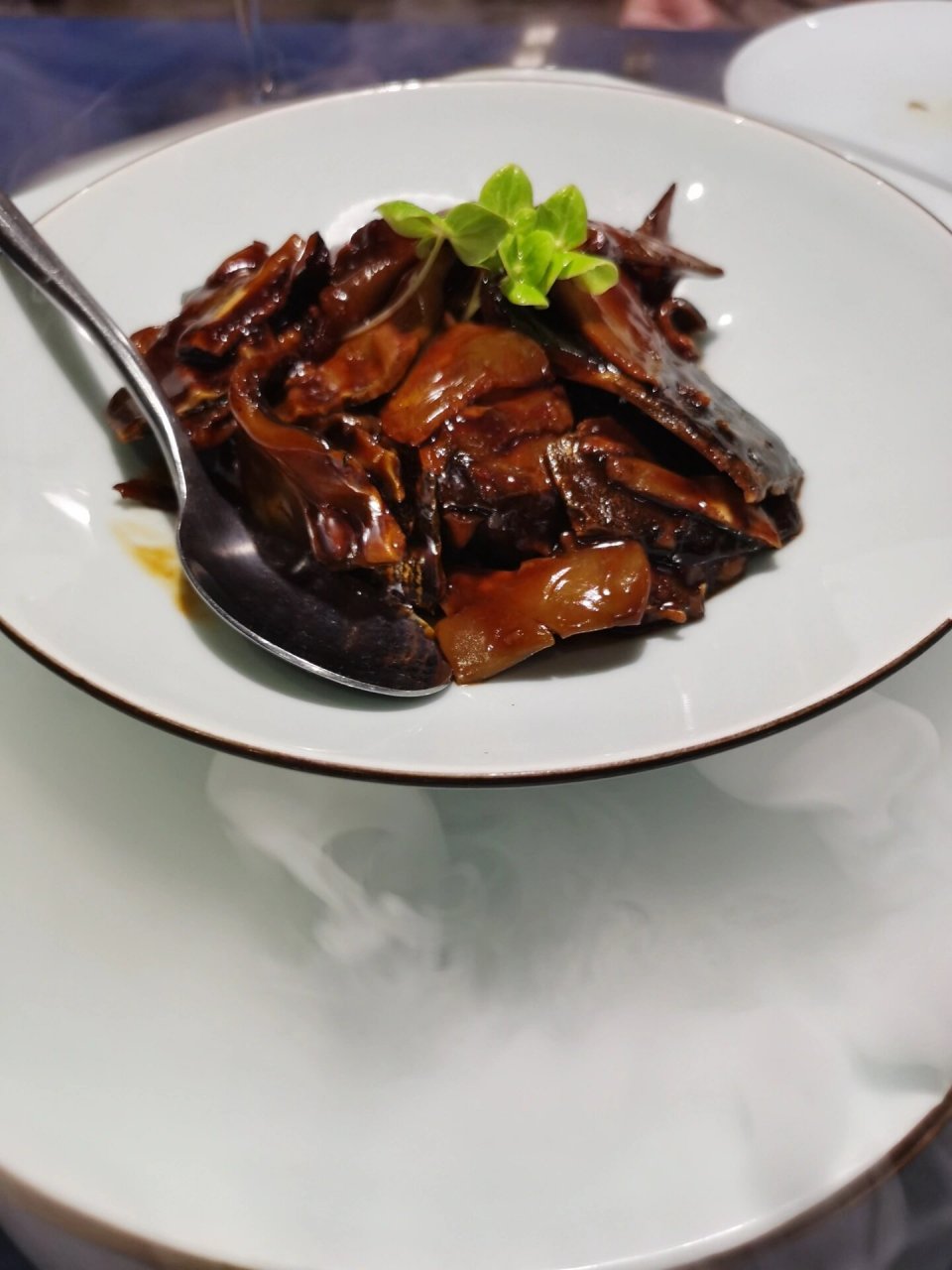 南塘老街百年老字号东福园的冰糖甲鱼很赞 不愧是宁波十大名菜之首 第
