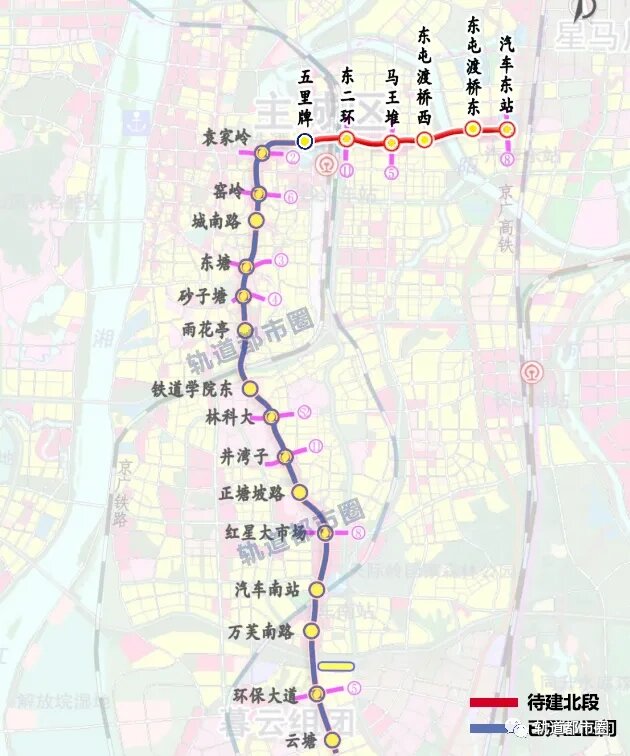 长沙地铁2号延长线图片